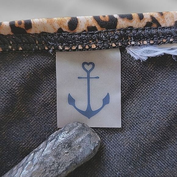 Zaful leopard print side tie bikini bottoms Size S - Picture 4 of 4